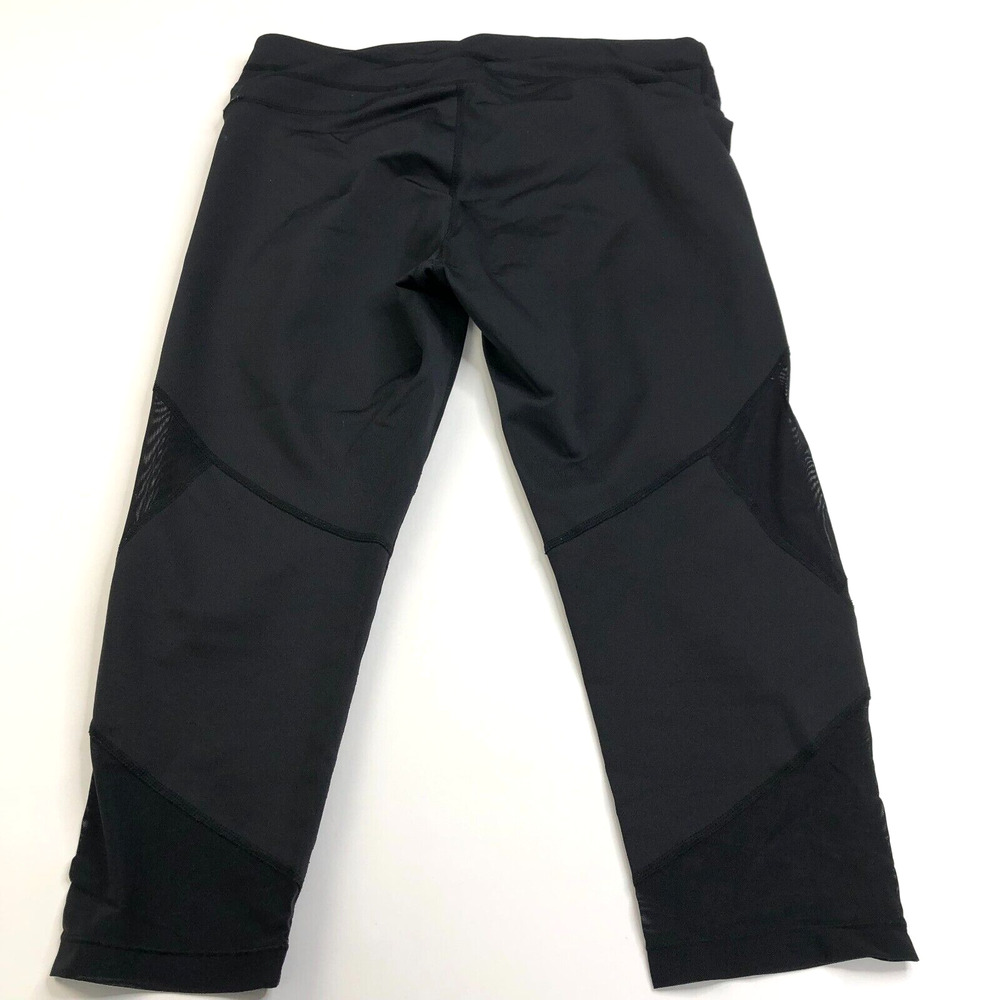 Athleta MINT Sonar Mesh Medium (Fit 30W 20L) Athleisure Capri Pants #212394